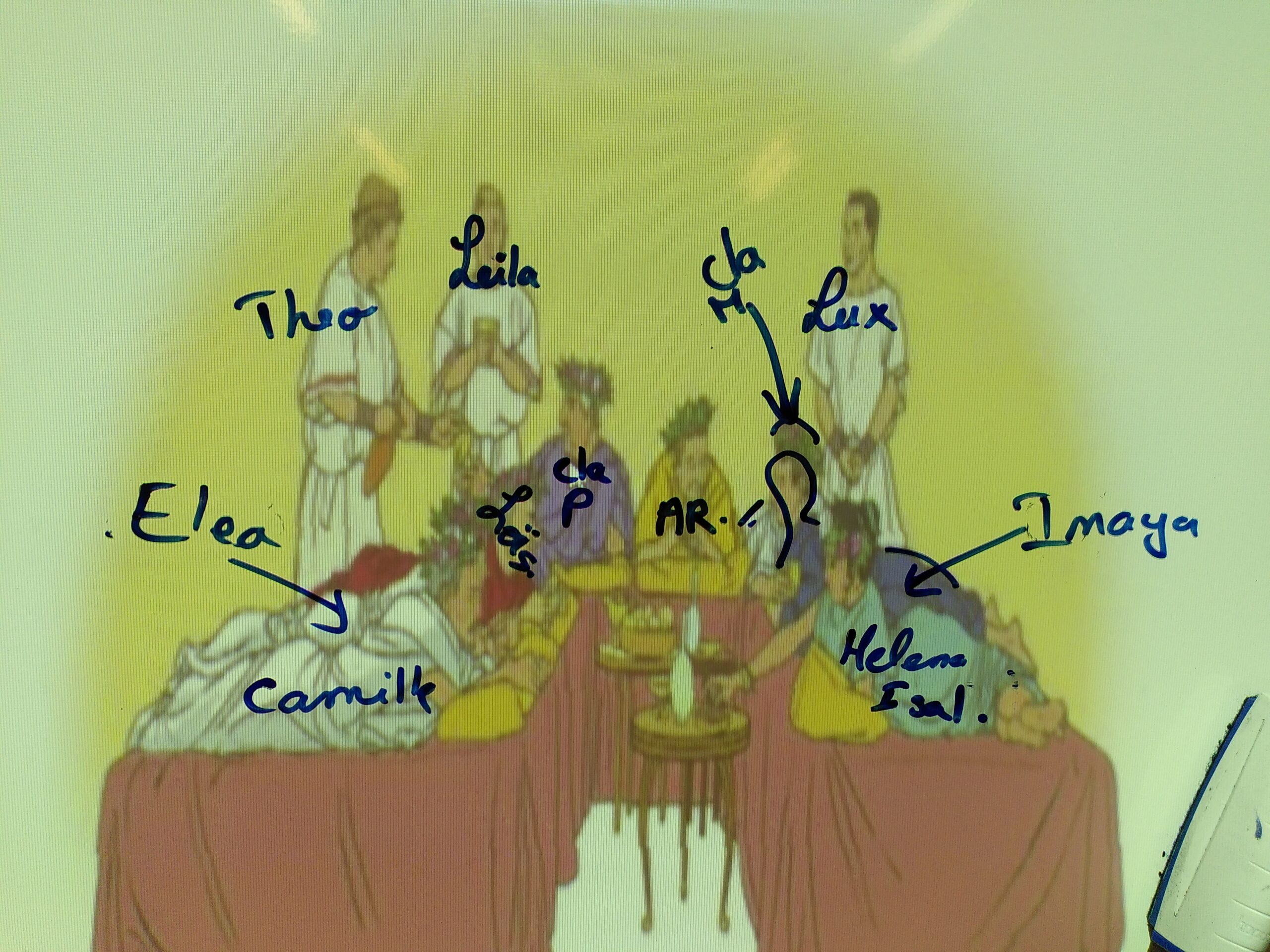l'illustration un Banquet